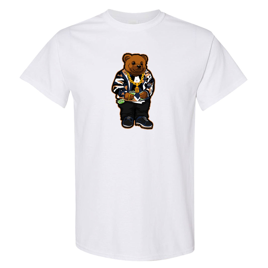 Midnight Navy 90s T Shirt | Sweater Bear, White
