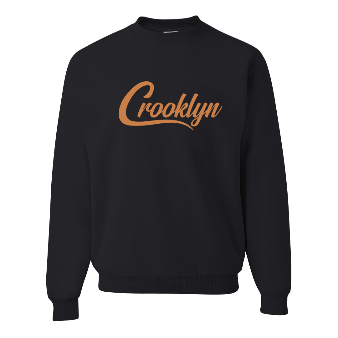 Midnight Navy 90s Crewneck Sweatshirt | Crooklyn, Black
