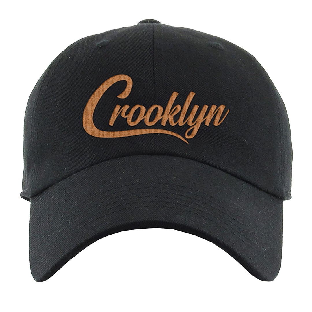 Midnight Navy 90s Dad Hat | Crooklyn, Black