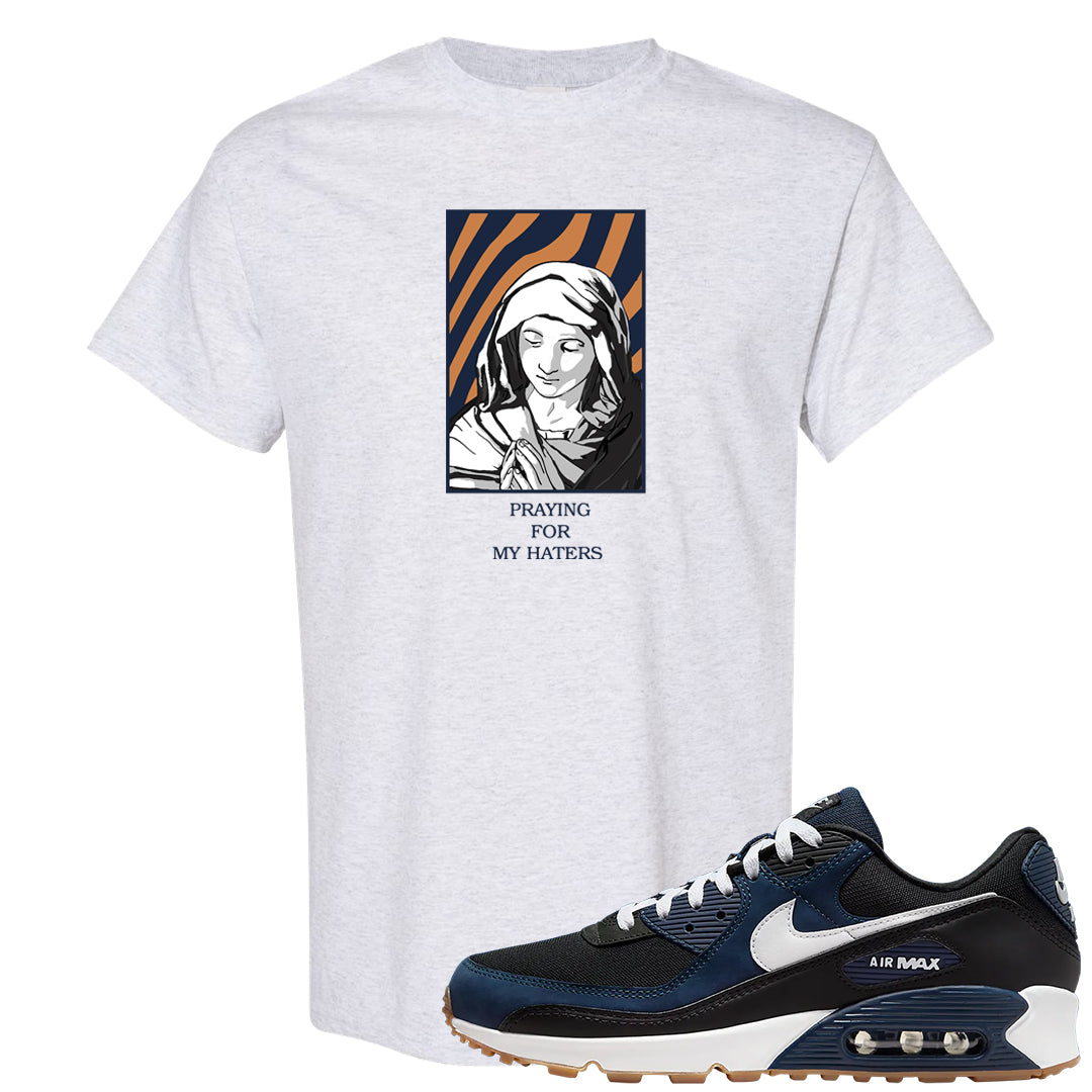 Midnight Navy 90s T Shirt | God Told Me, Ash