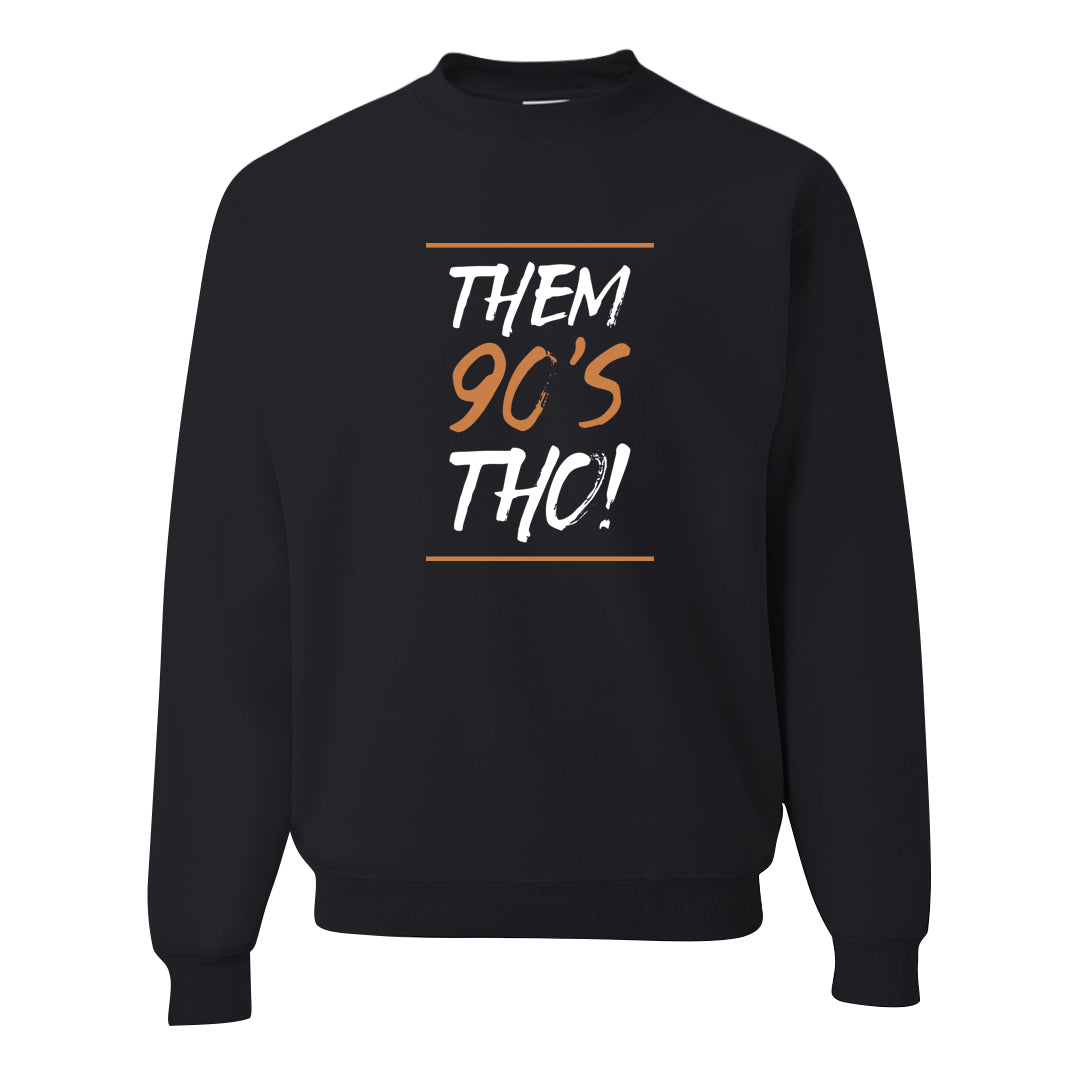 Midnight Navy 90s Crewneck Sweatshirt | Them 90's Tho, Black