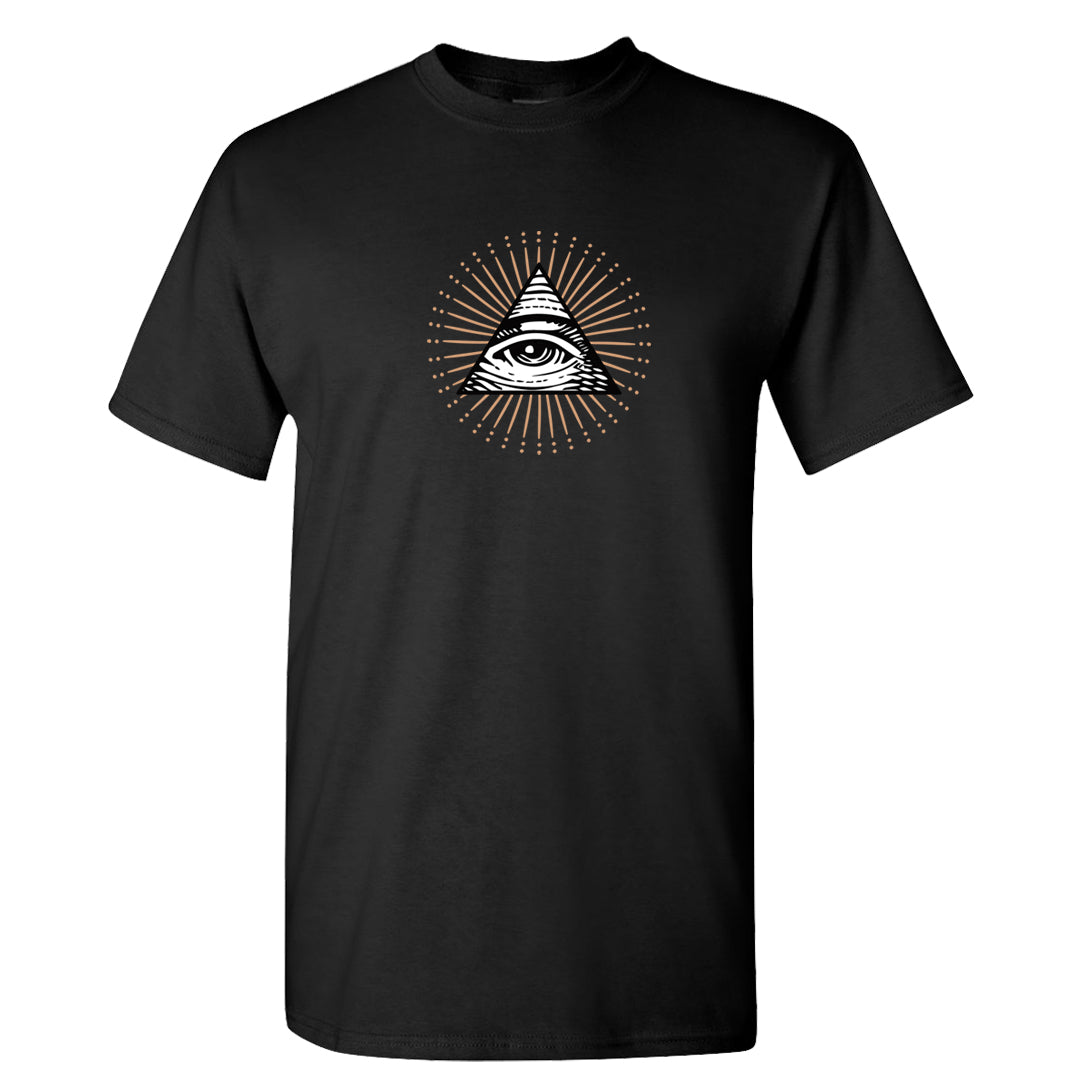 United In Victory 90s T Shirt | All Seeing Eye, Black