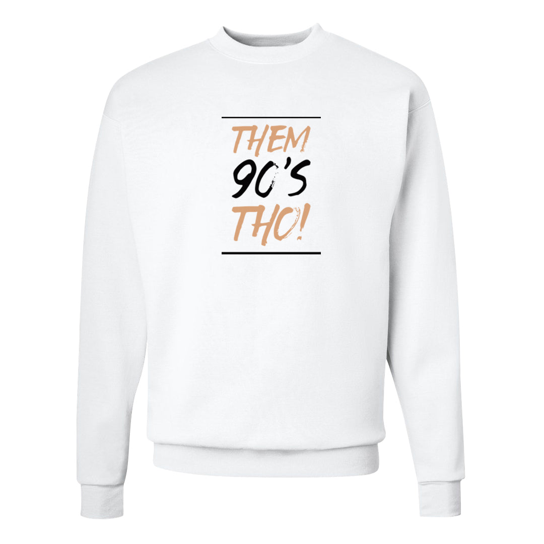 United In Victory 90s Crewneck Sweatshirt | Them 90s Tho, White
