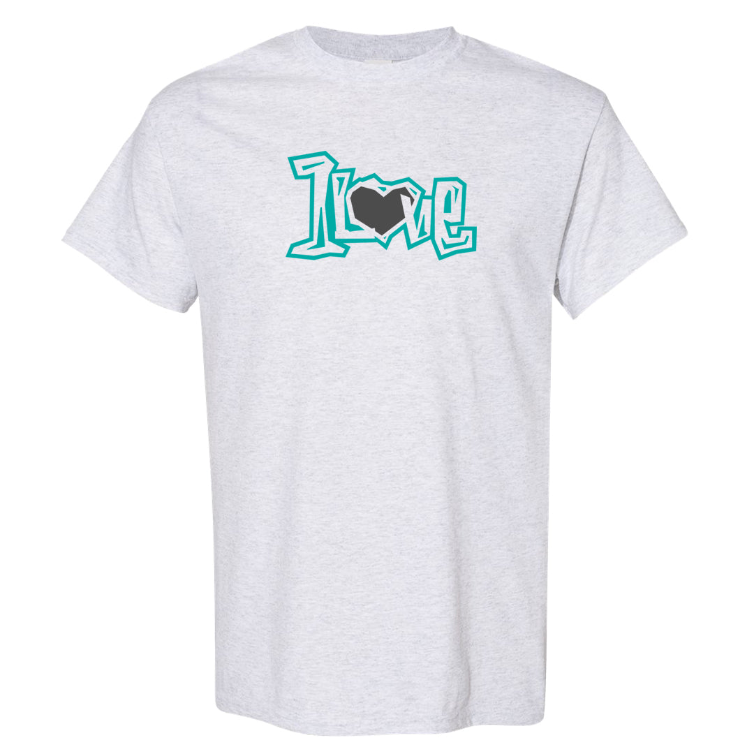 Stadium Green 95s T Shirt | 1 Love, Ash