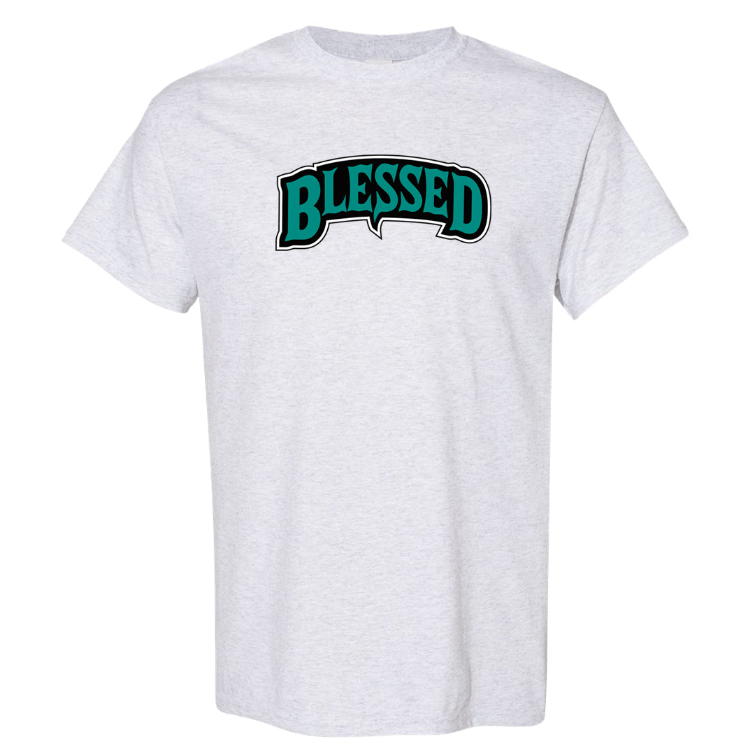Stadium Green 95s T Shirt | Blessed Arch, Ash