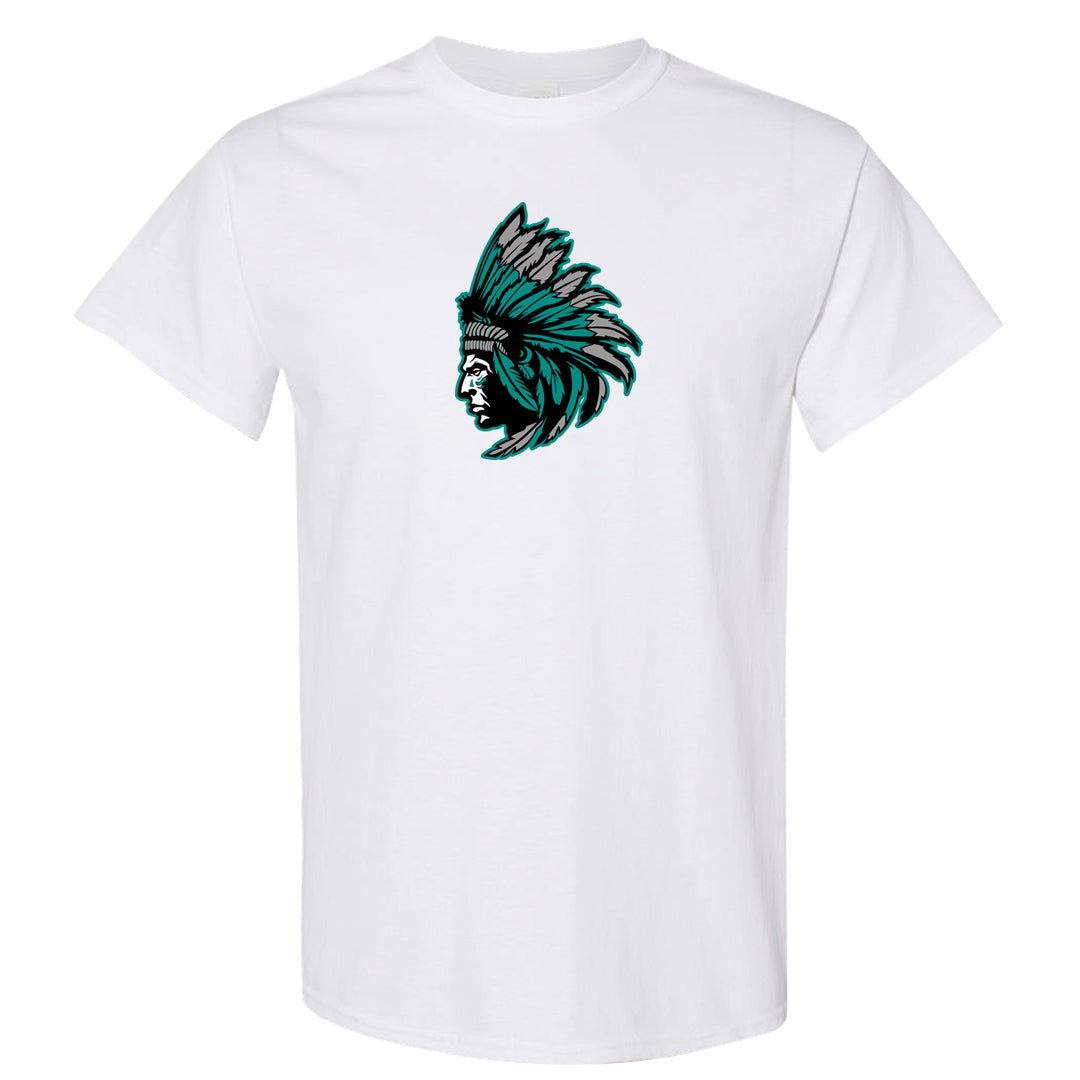 Stadium Green 95s T Shirt | Indian Chief, White