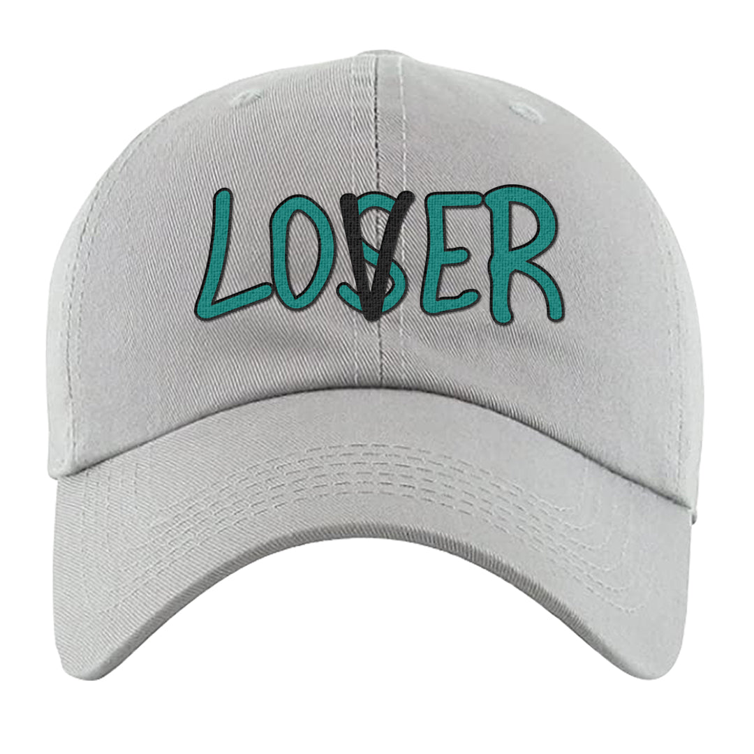 Stadium Green 95s Dad Hat | Lover, Light Gray