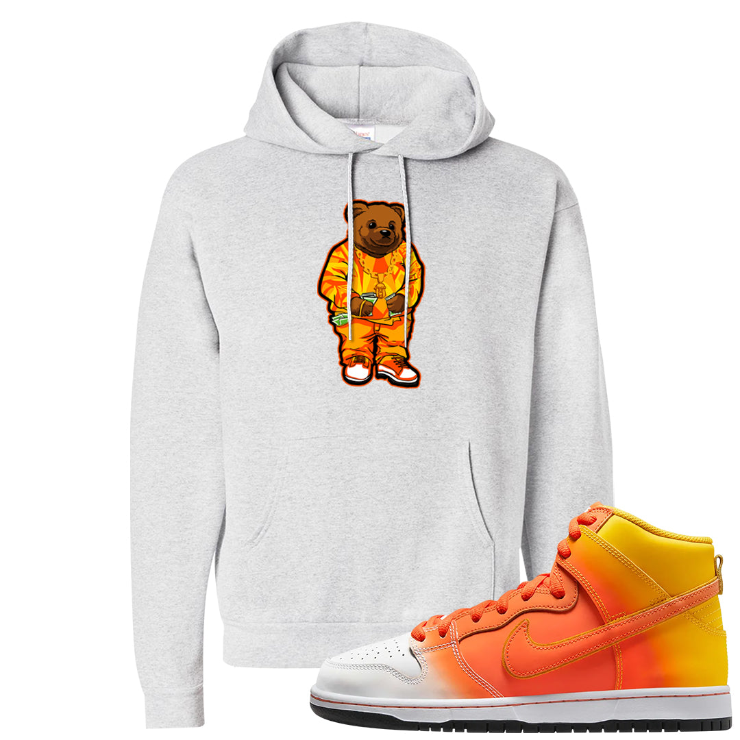 Candy Corn High Dunks Hoodie | Sweater Bear, Ash