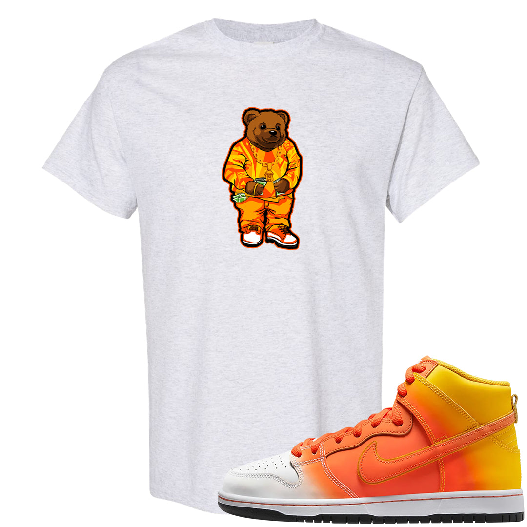 Candy Corn High Dunks T Shirt | Sweater Bear, Ash