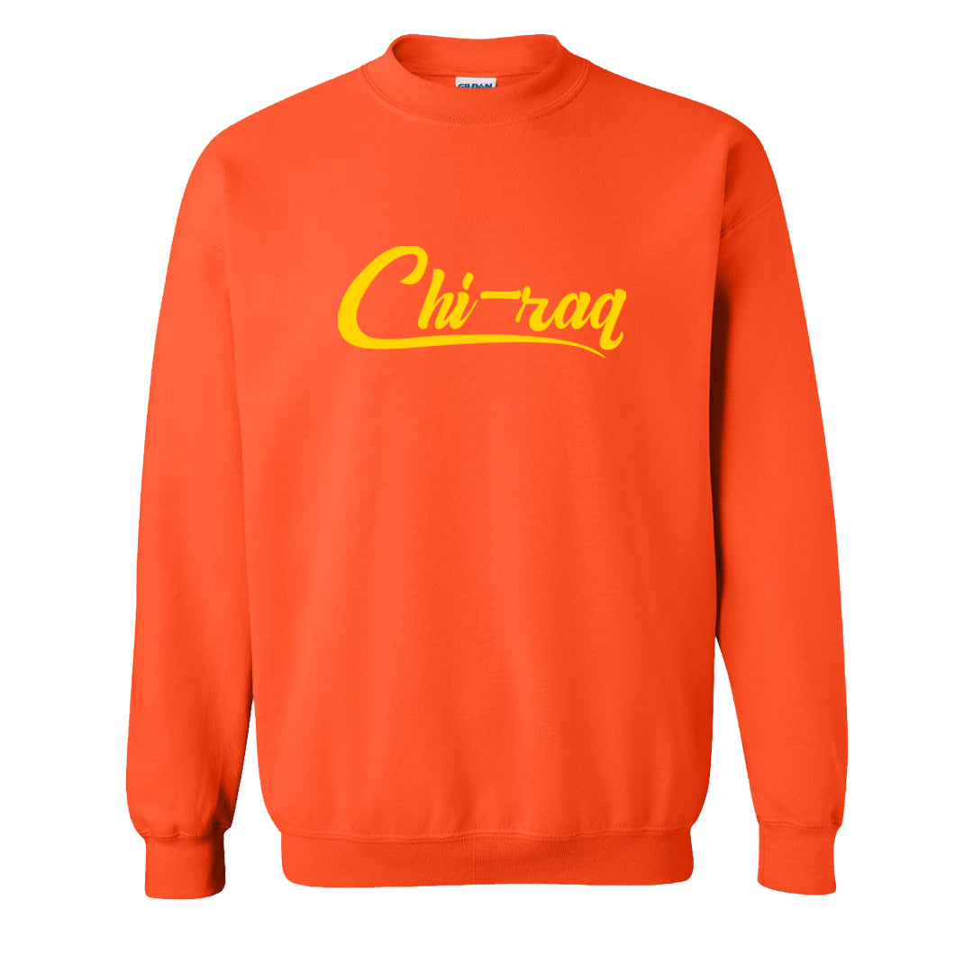 Candy Corn High Dunks Crewneck Sweatshirt | Chiraq, Orange