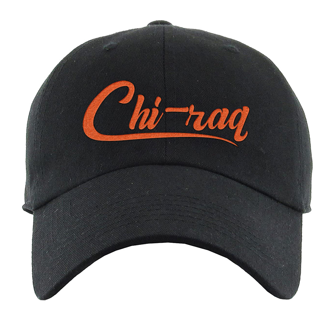 Candy Corn High Dunks Dad Hat | Chiraq, Black