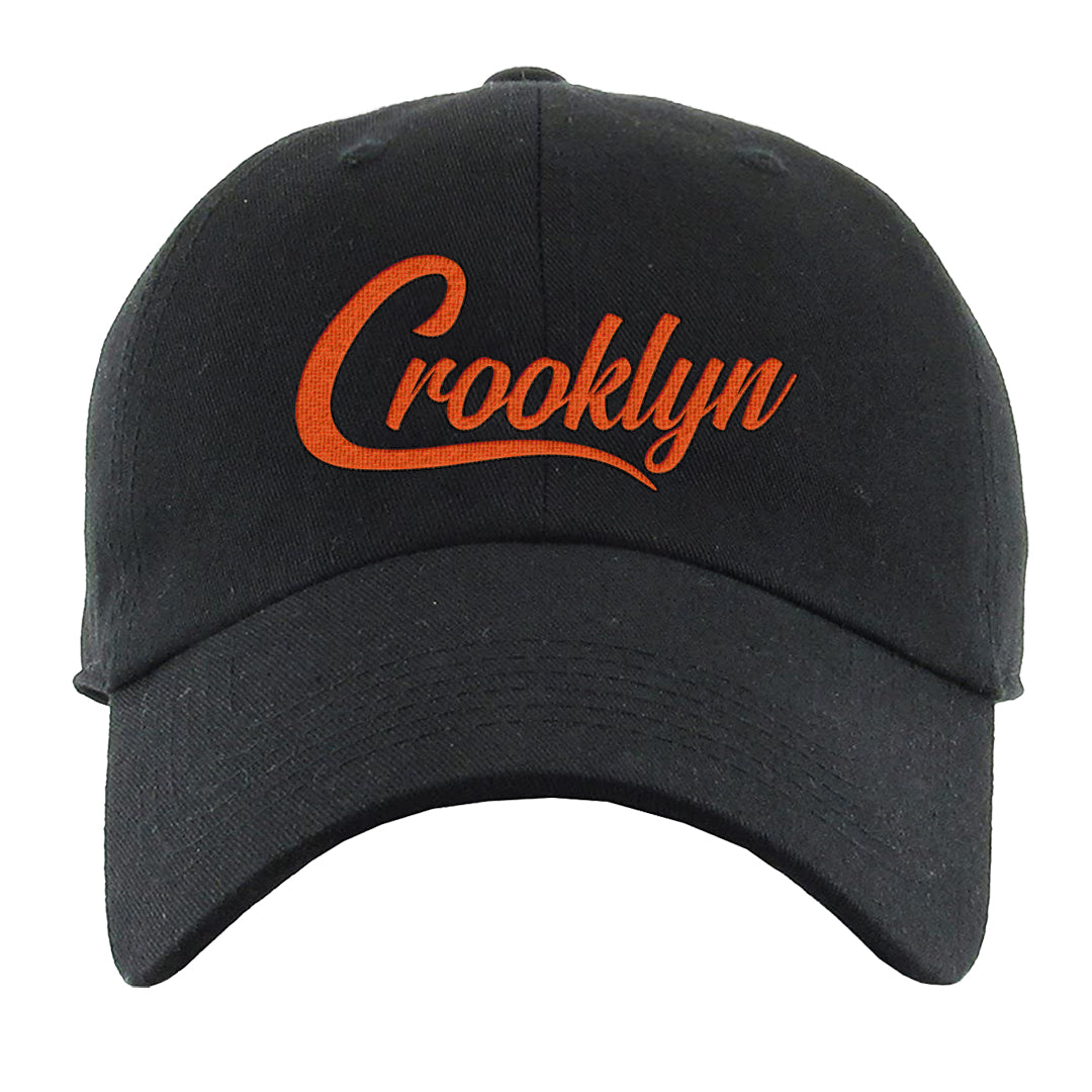 Candy Corn High Dunks Dad Hat | Crooklyn, Black