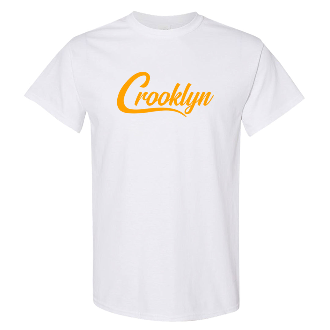 Candy Corn High Dunks T Shirt | Crooklyn, White