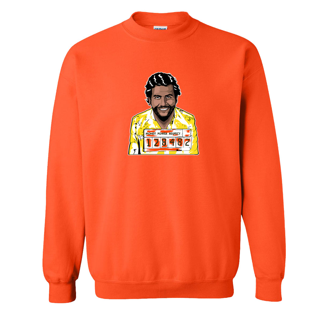 Candy Corn High Dunks Crewneck Sweatshirt | Escobar Illustration, Orange