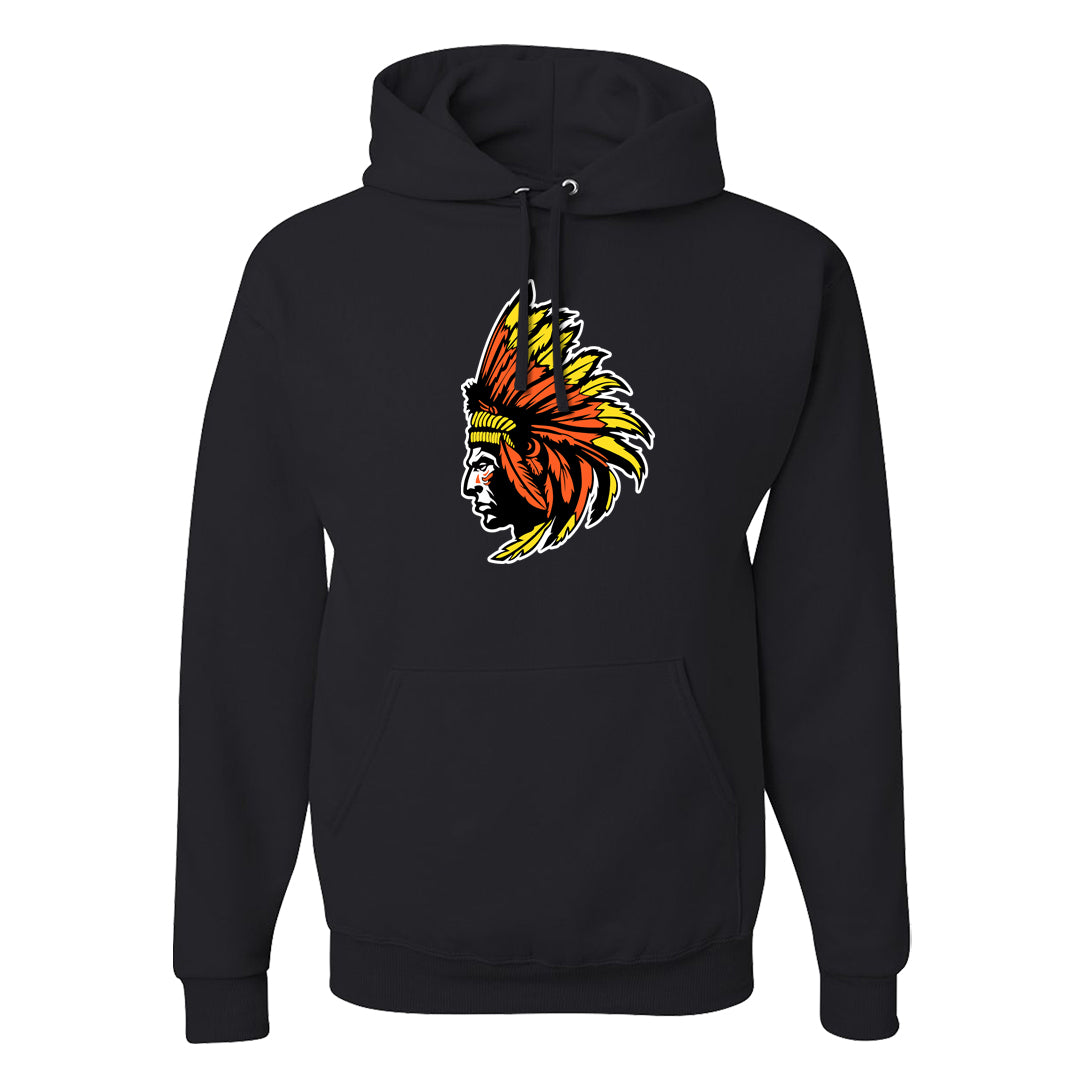 Candy Corn High Dunks Hoodie | Indian Chief, Black