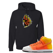 Candy Corn High Dunks Hoodie | Indian Chief, Black