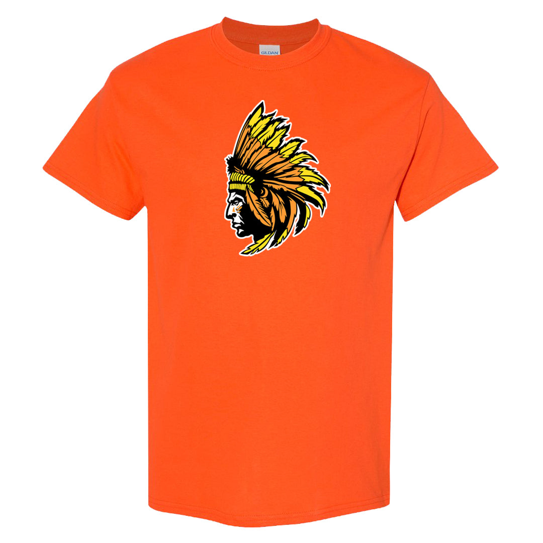 Candy Corn High Dunks T Shirt | Indian Chief, Orange