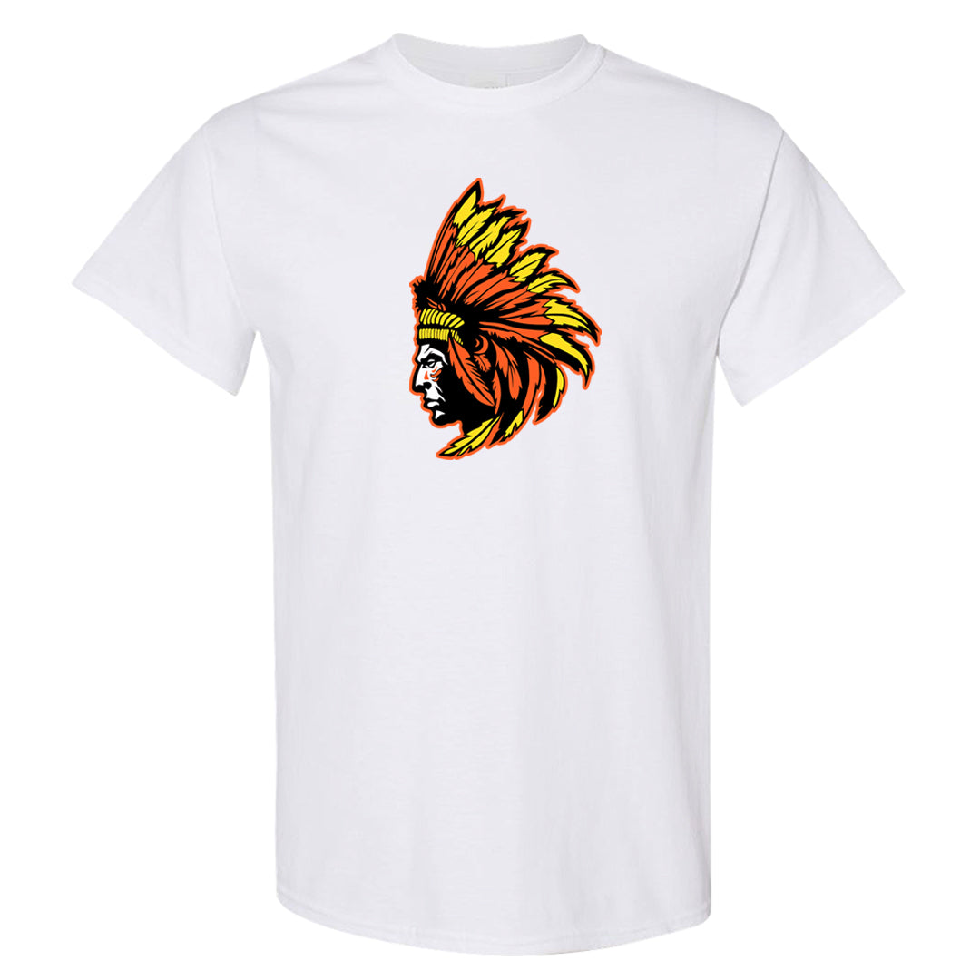 Candy Corn High Dunks T Shirt | Indian Chief, White