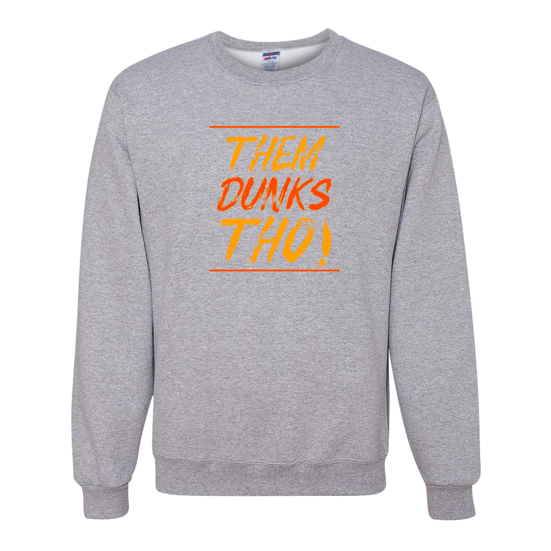 Candy Corn High Dunks Crewneck Sweatshirt | Them Dunks Tho, Ash
