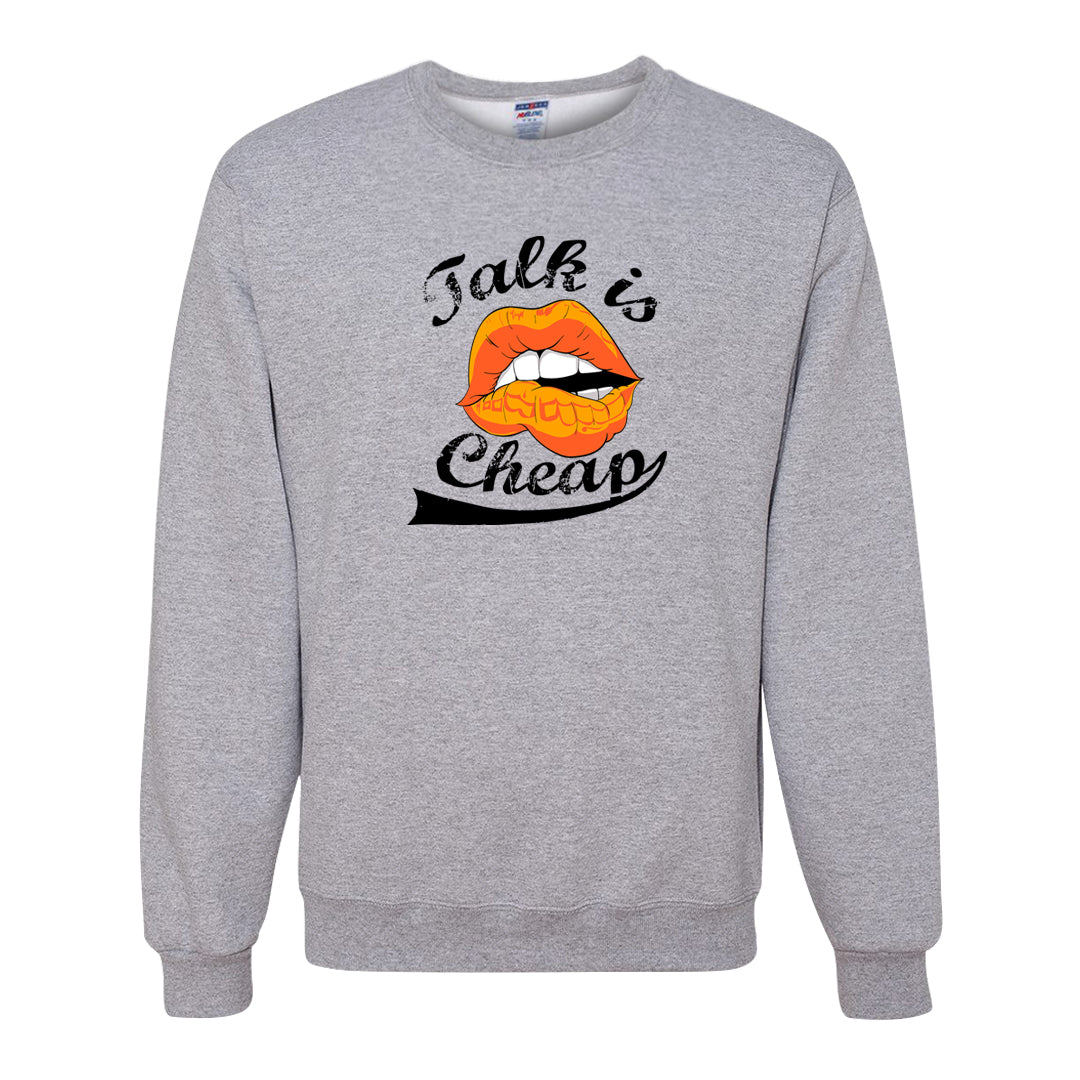 Candy Corn High Dunks Crewneck Sweatshirt | Talk Lips, Ash