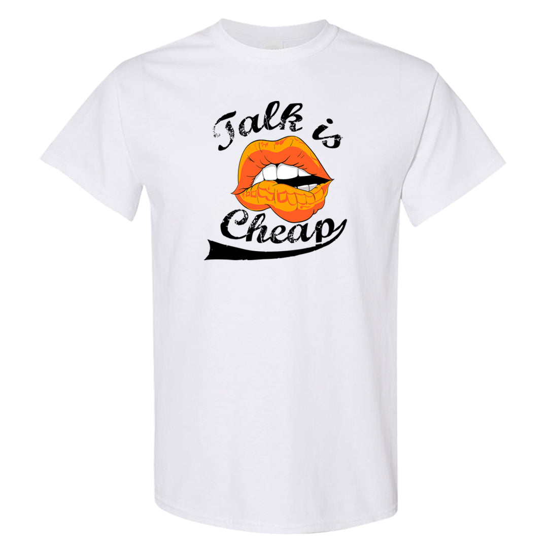 Candy Corn High Dunks T Shirt | Talk Lips, White