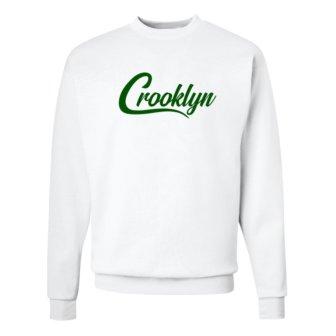 Lunar New Year High Dunks Crewneck Sweatshirt | Crooklyn, White