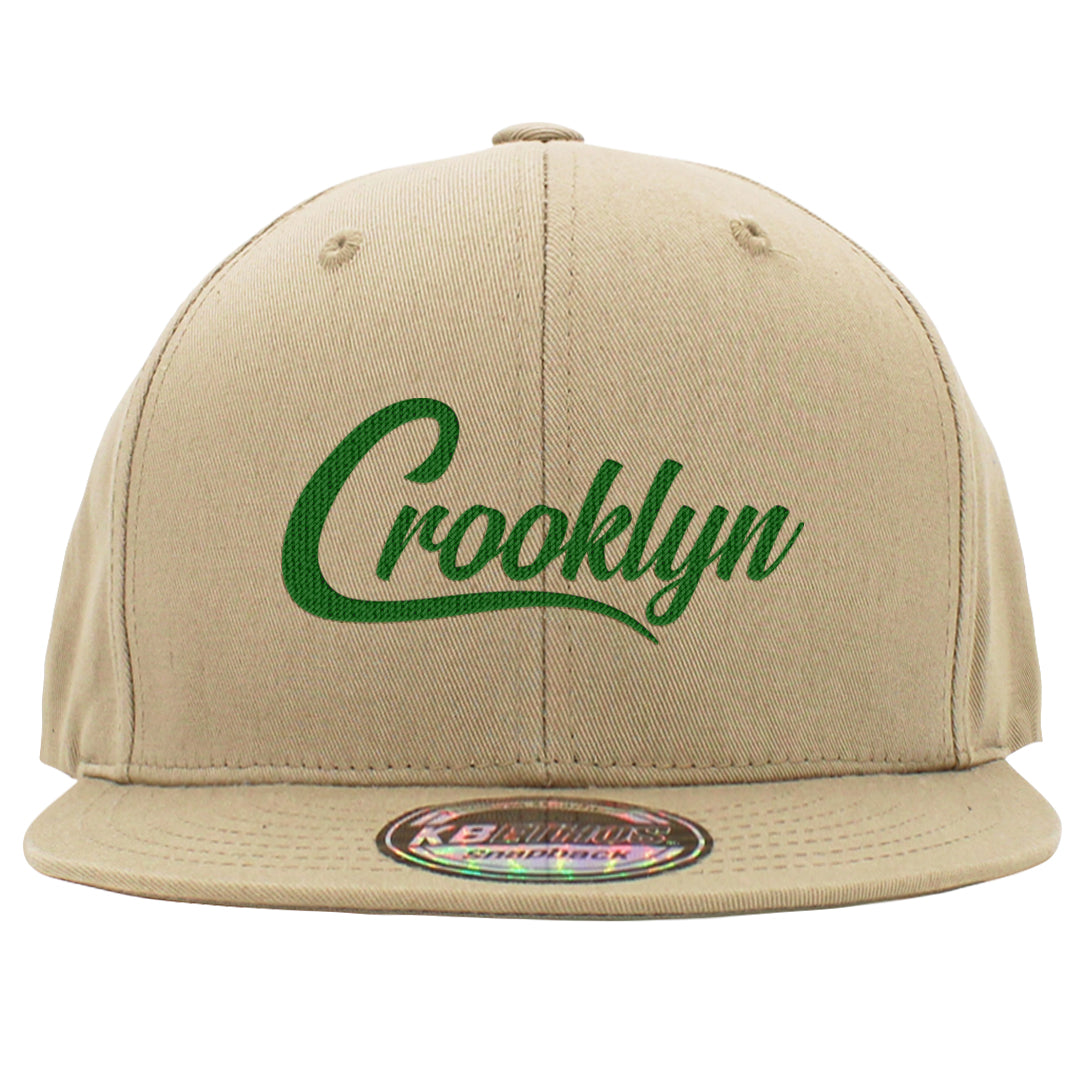 Lunar New Year High Dunks Snapback Hat | Crooklyn, Khaki