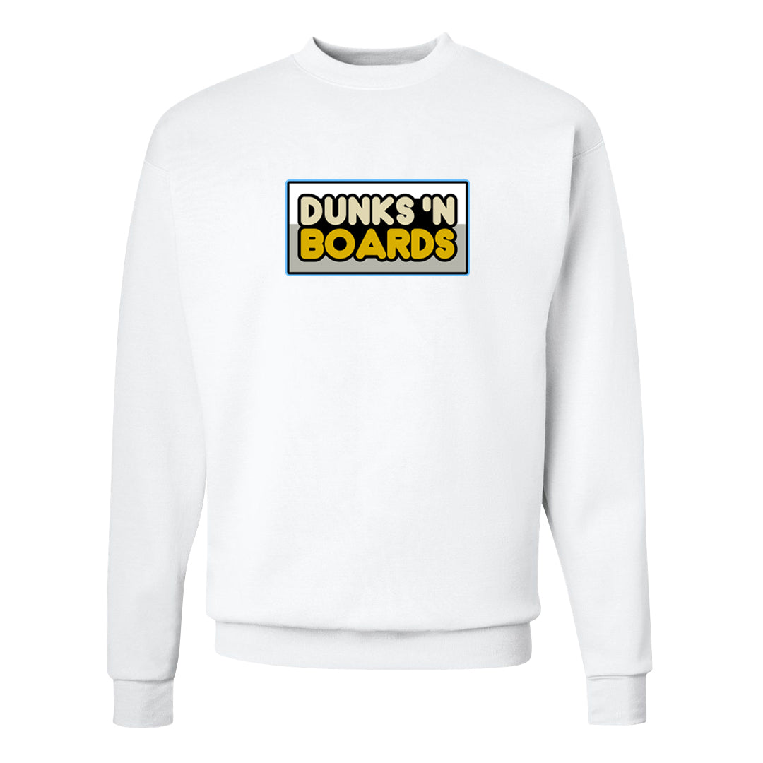 Lunar New Year High Dunks Crewneck Sweatshirt | Dunks N Boards, White