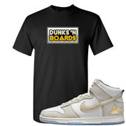 Lunar New Year High Dunks T Shirt | Dunks N Boards, Black