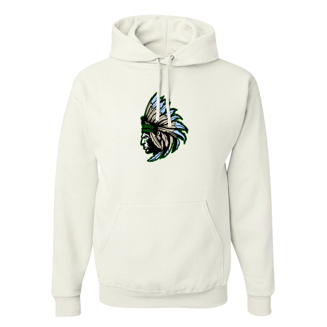 Lunar New Year High Dunks Hoodie | Indian Chief, White