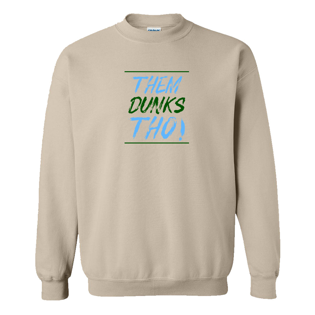 Lunar New Year High Dunks Crewneck Sweatshirt | Them Dunks Tho, Sand