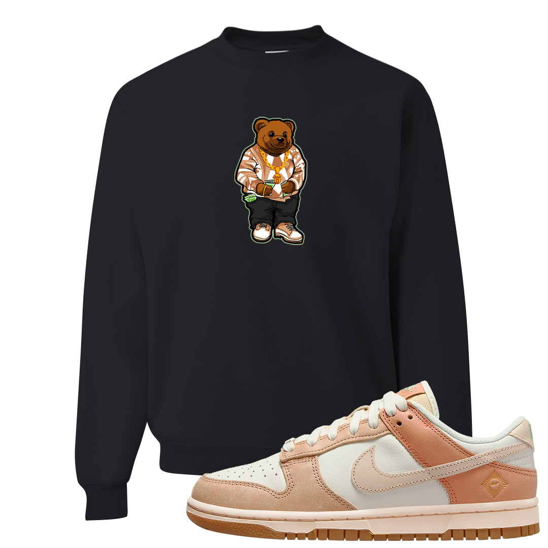 Austria Low Dunks Crewneck Sweatshirt | Sweater Bear, Black