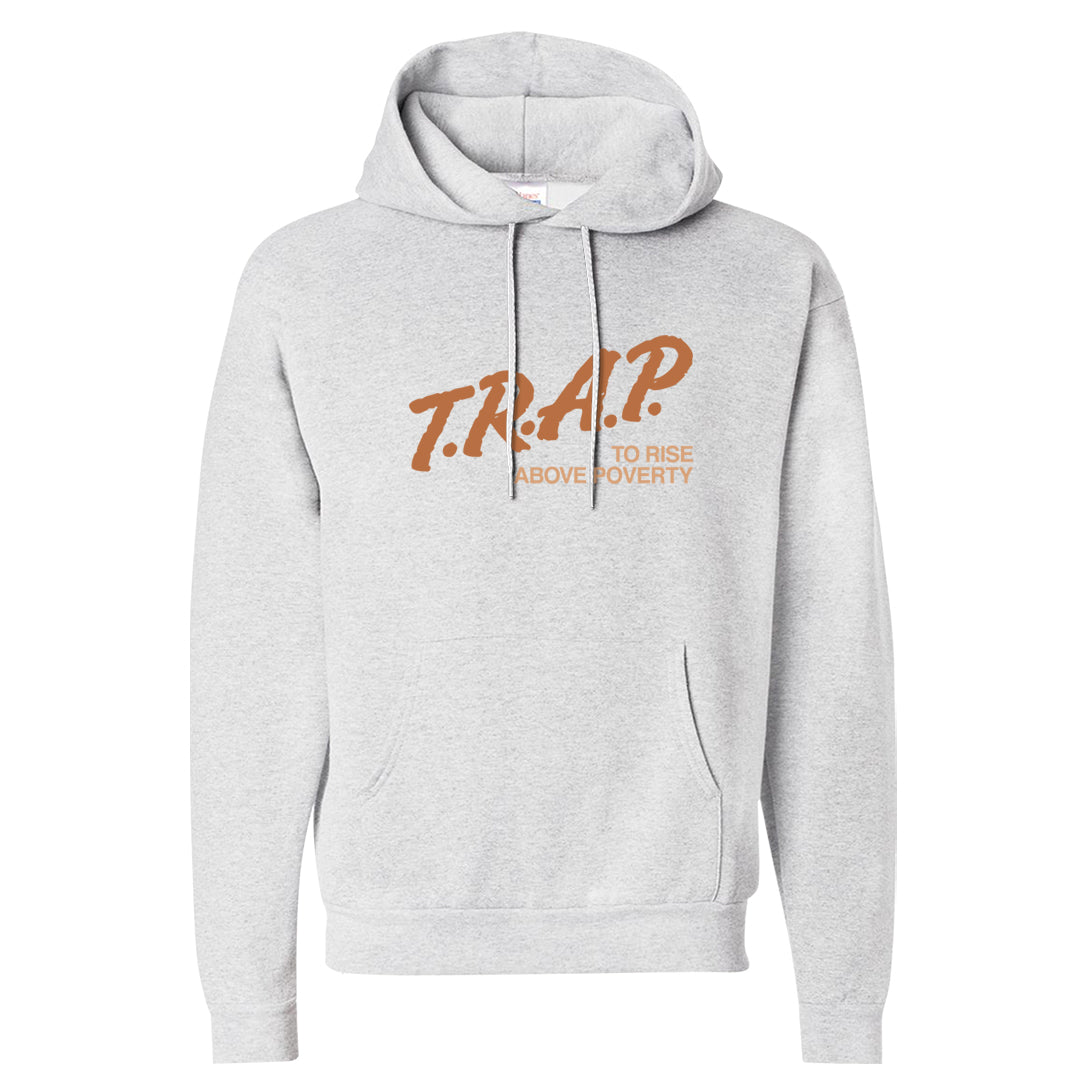 Austria Low Dunks Hoodie | Trap To Rise Above Poverty, Ash