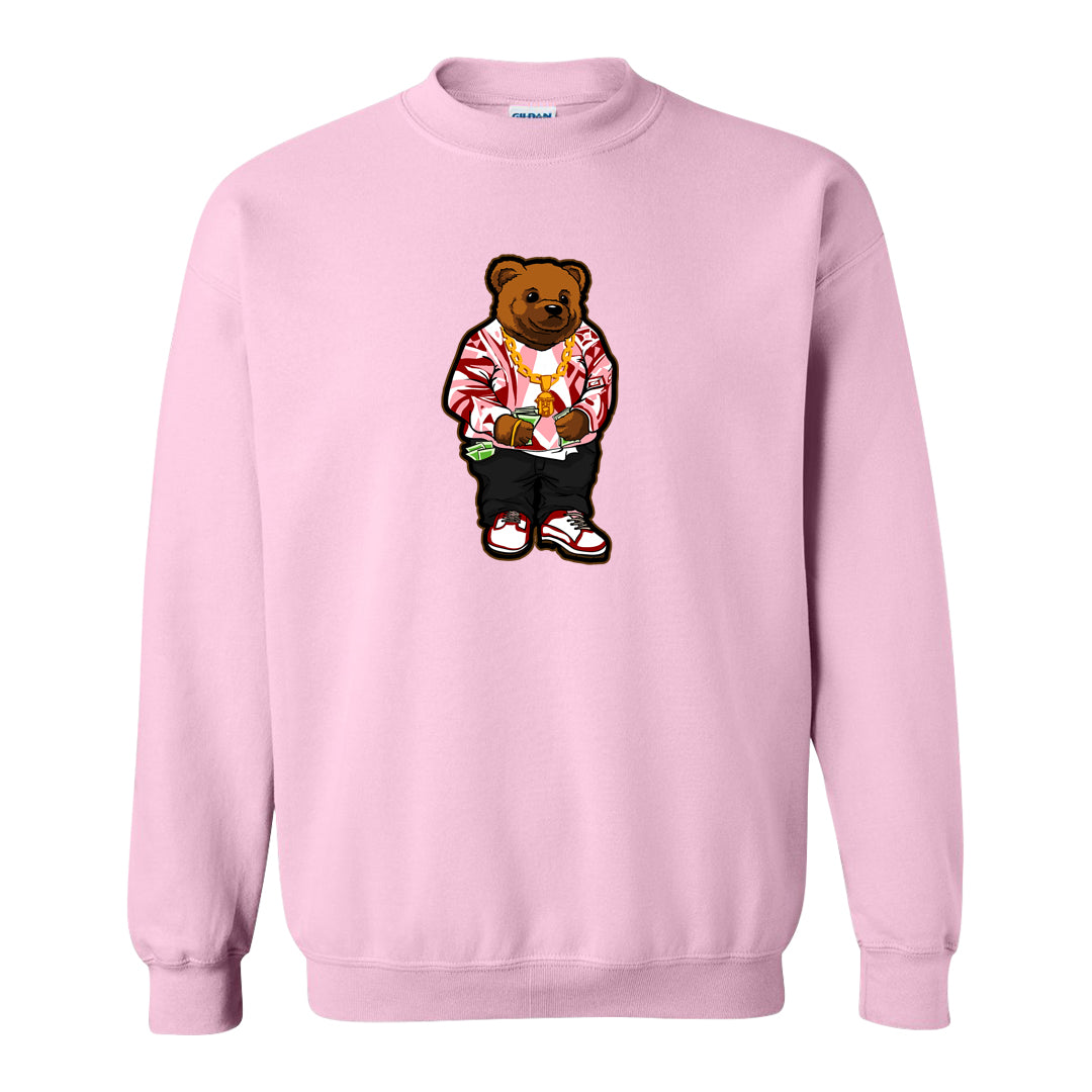 Bacon Low Dunks Crewneck Sweatshirt | Sweater Bear, Light Pink