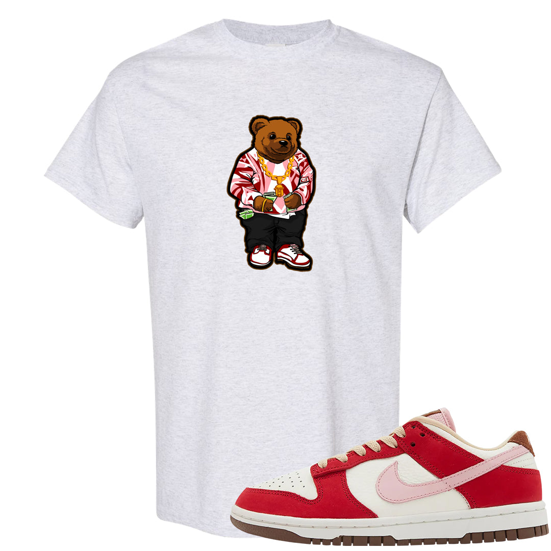 Bacon Low Dunks T Shirt | Sweater Bear, Ash