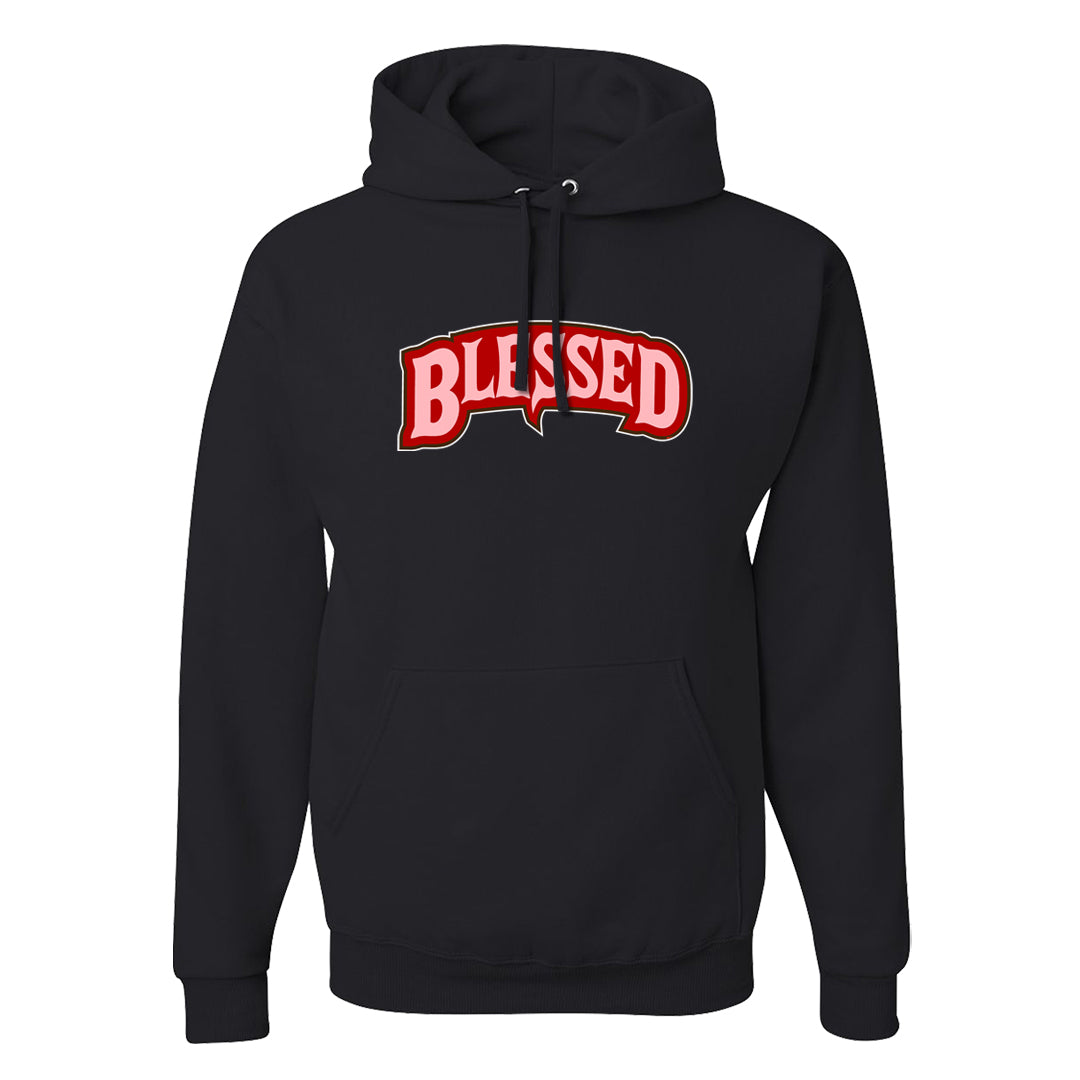 Bacon Low Dunks Hoodie | Blessed Arch, Black
