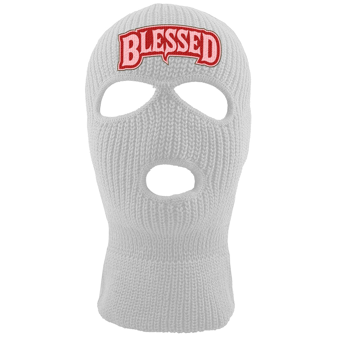 Bacon Low Dunks Ski Mask | Blessed Arch, White