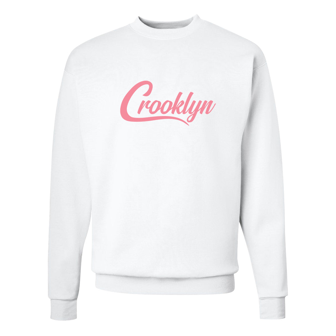 Bacon Low Dunks Crewneck Sweatshirt | Crooklyn, White
