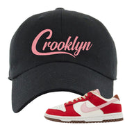 Bacon Low Dunks Dad Hat | Crooklyn, Black