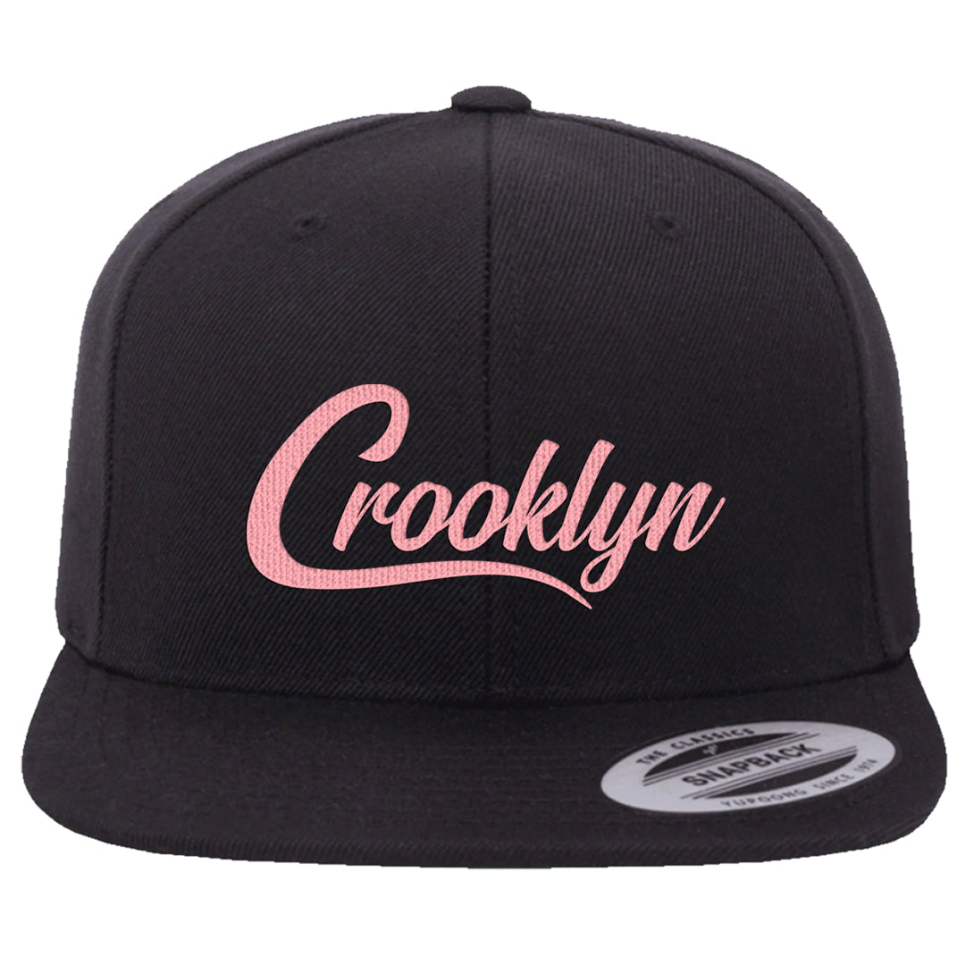 Bacon Low Dunks Snapback Hat | Crooklyn, Black