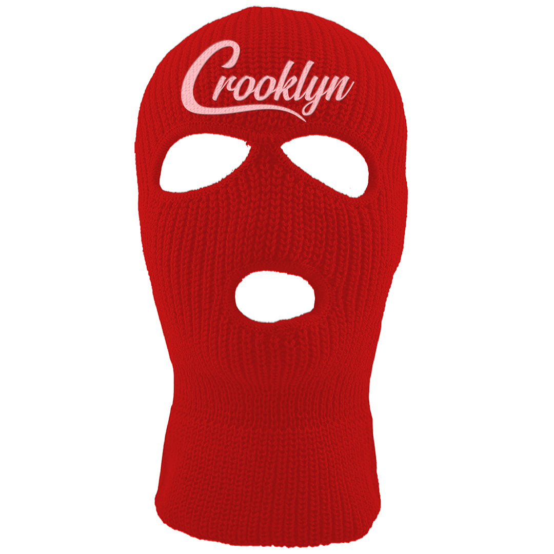 Bacon Low Dunks Ski Mask | Crooklyn, Red