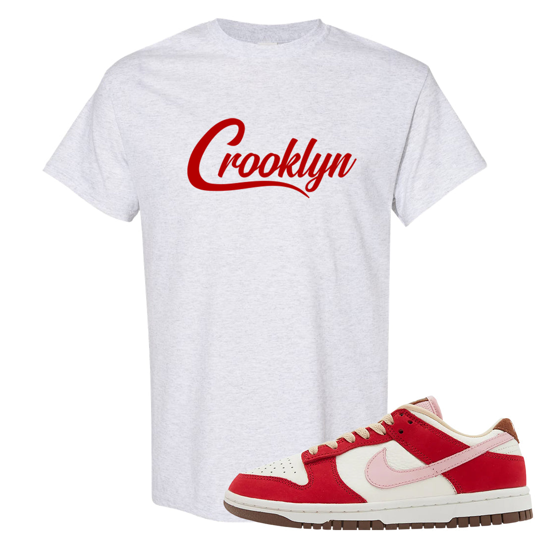 Bacon Low Dunks T Shirt | Crooklyn, Ash