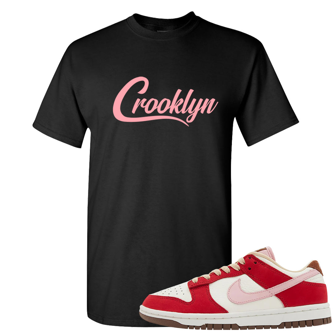 Bacon Low Dunks T Shirt | Crooklyn, Black
