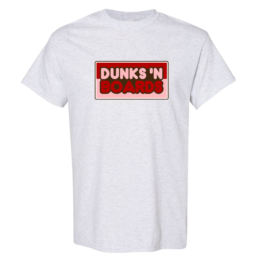 Bacon Low Dunks T Shirt | Dunks N Boards, Ash