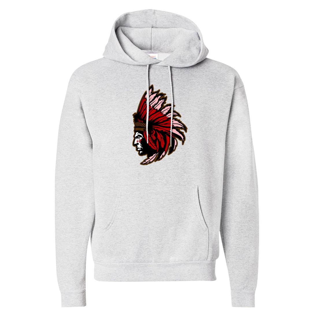 Bacon Low Dunks Hoodie | Indian Chief, Ash
