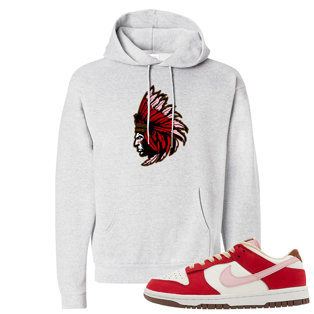 Bacon Low Dunks Hoodie | Indian Chief, Ash