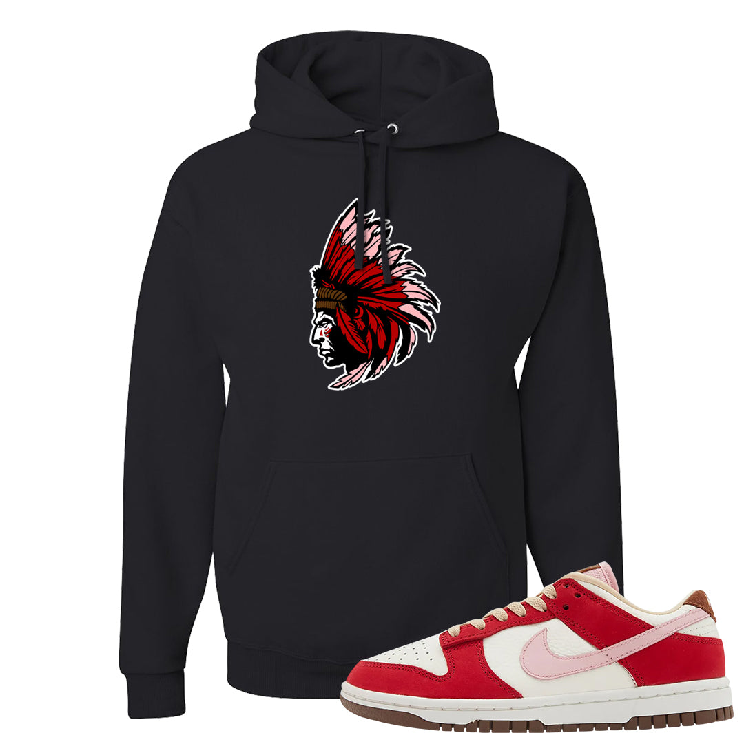 Bacon Low Dunks Hoodie | Indian Chief, Black