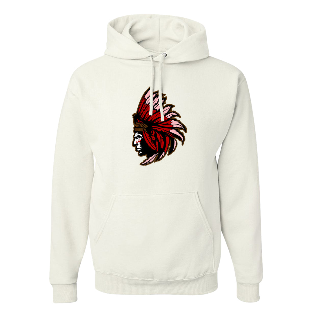 Bacon Low Dunks Hoodie | Indian Chief, White