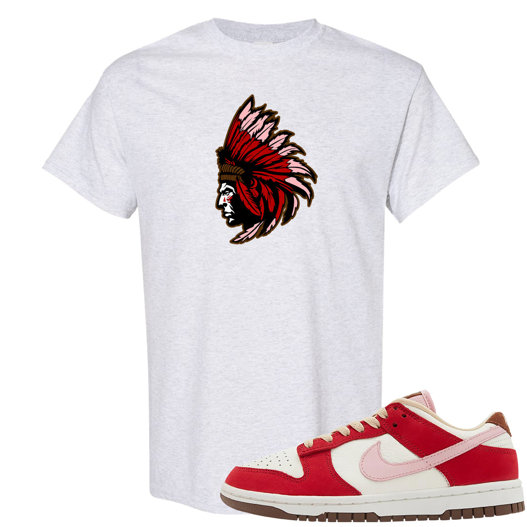 Bacon Low Dunks T Shirt | Indian Chief, Ash