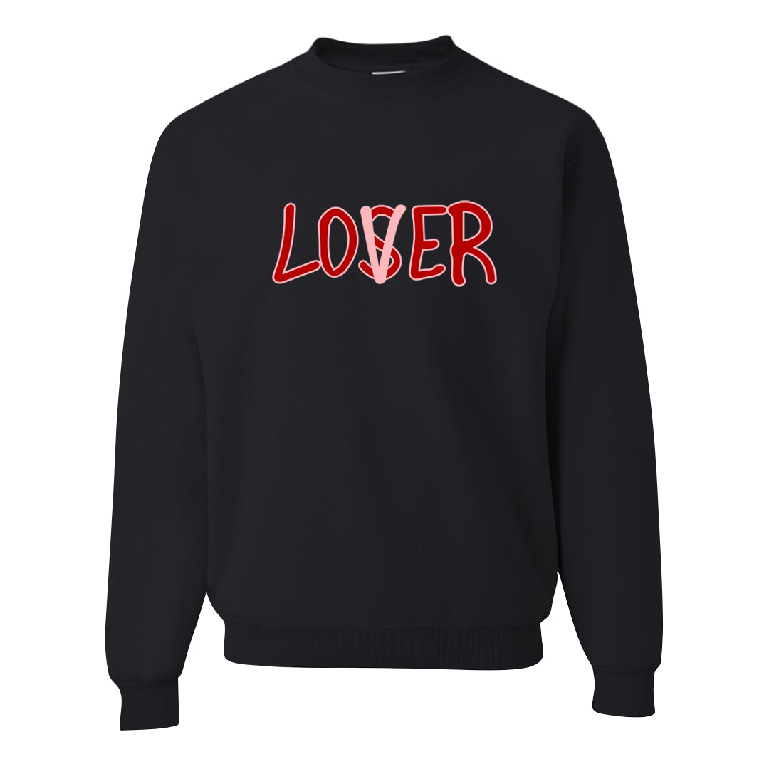 Bacon Low Dunks Crewneck Sweatshirt | Lover, Black